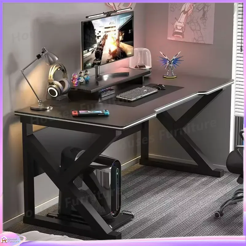 Desk Setup Gaming Pc - Escritorio de Juegos Metálico para Computadora,