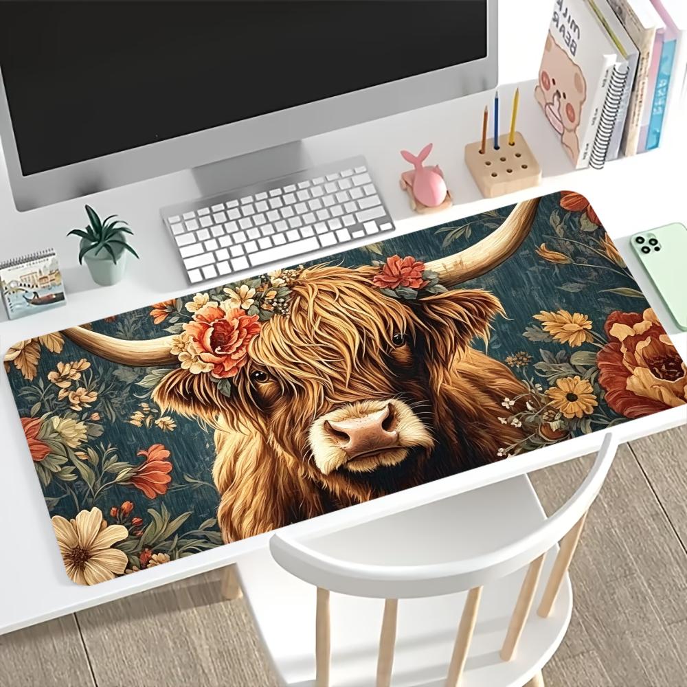 Desk Setup Pc And Laptop - Alfombrilla de ratón para juegos con