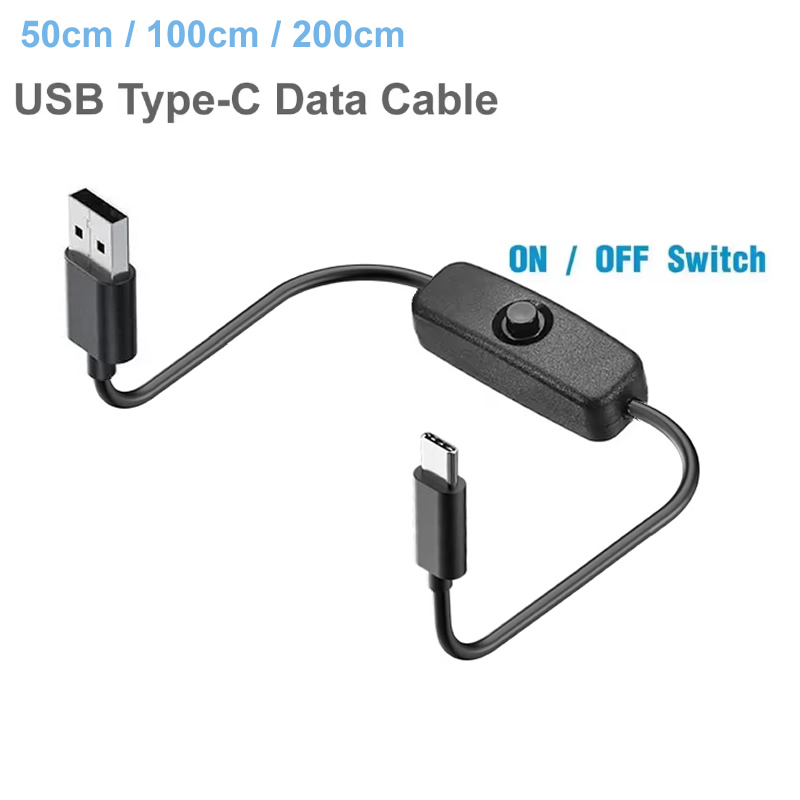 Desk Setup Led Strip - Cable USB tipo C con interruptor