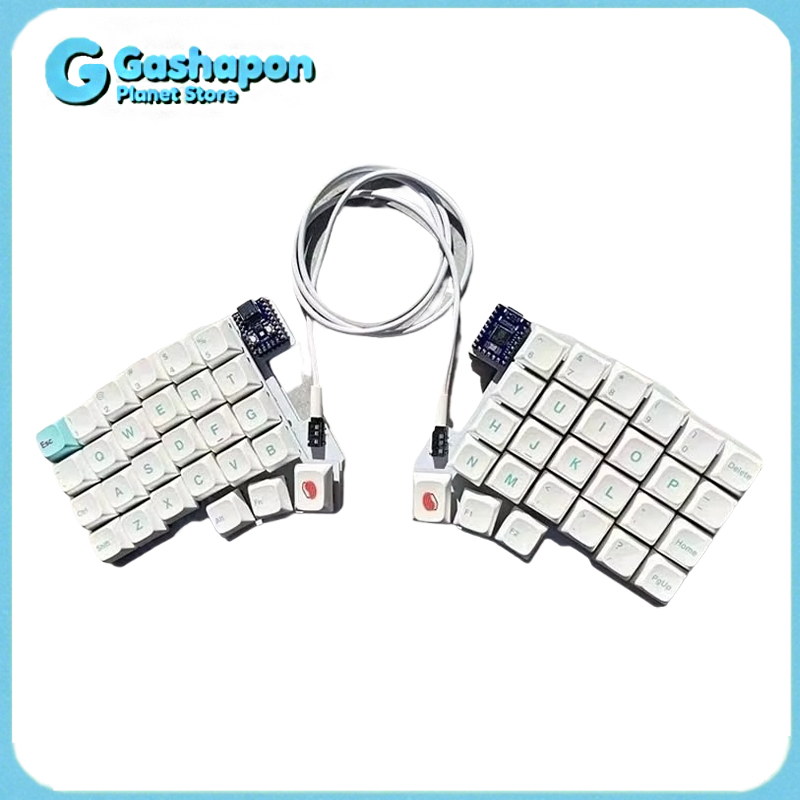 Desk Setup Programmer - Silakka54 Teclado mecánico dividido ergonómico intercambiable