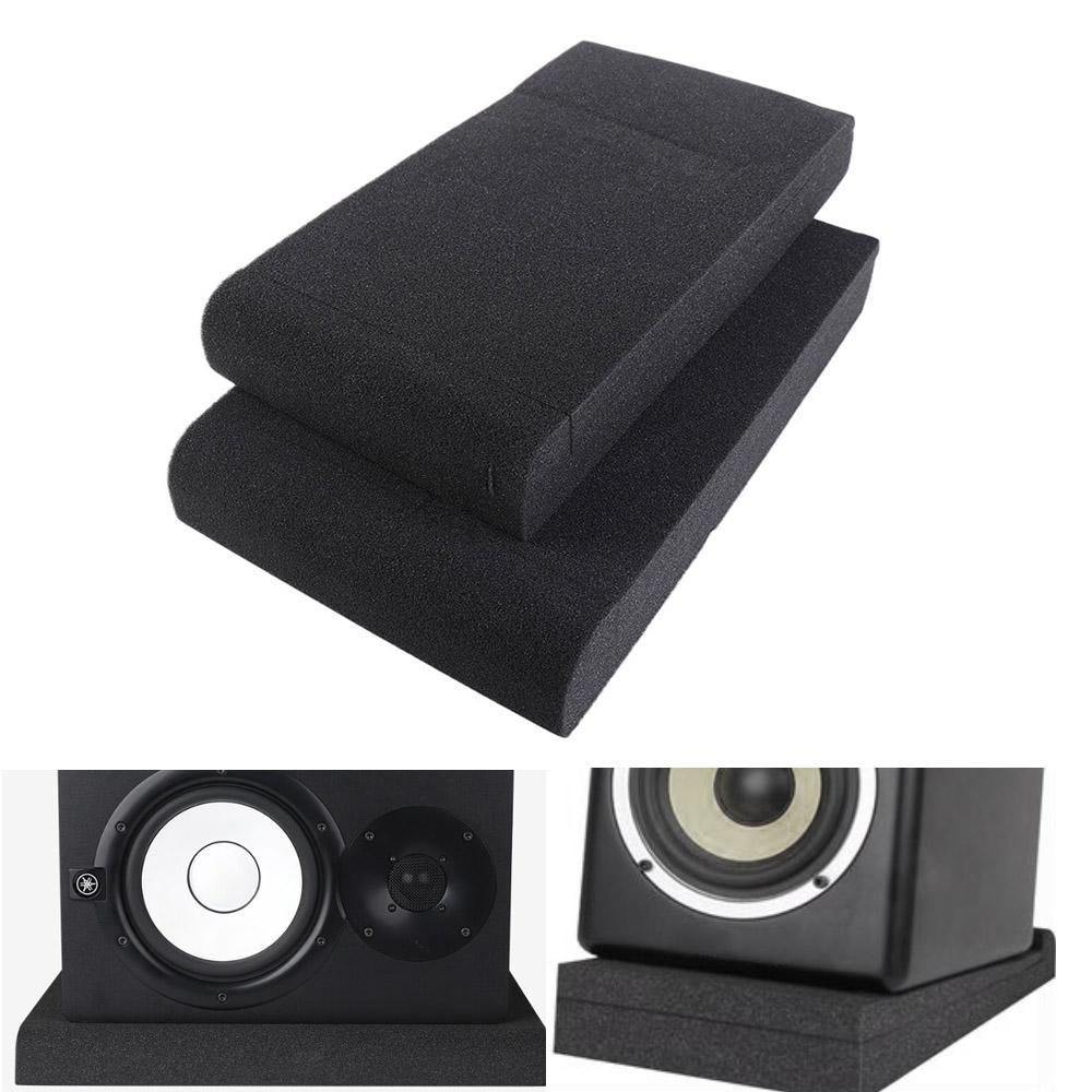 Desk Setup Speakers - Almohadillas aislantes de espuma acústica para