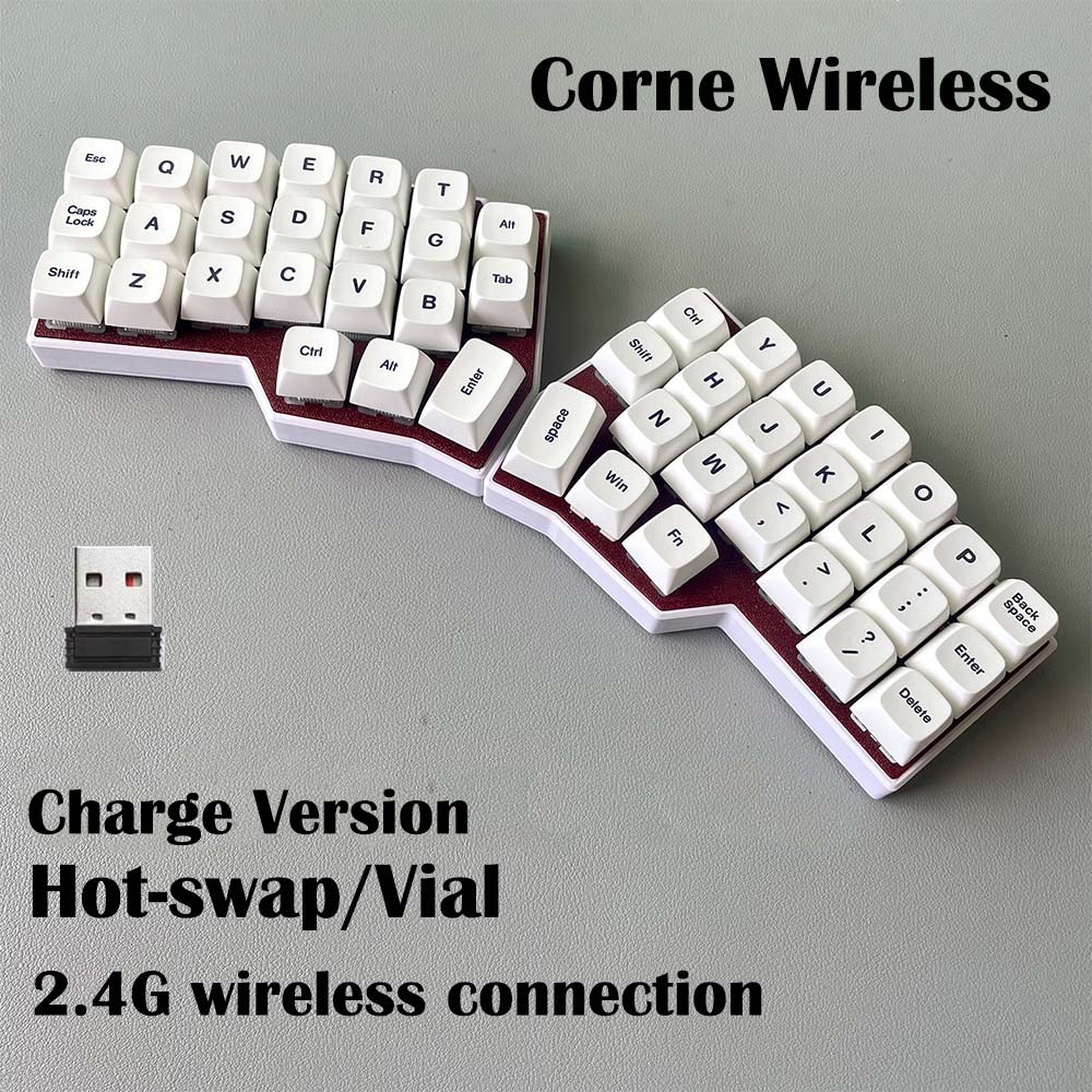 Desk Setup Programmer - CORNE V4 2,4G teclado mecánico MX