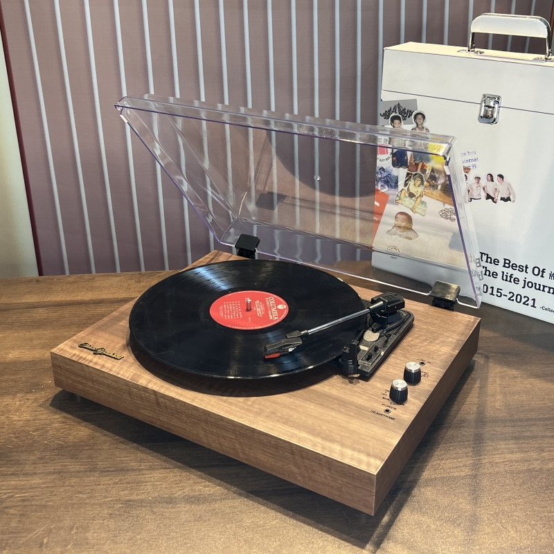 Desk Setup Speakers - Tocadiscos de Vinilo, Fonógrafo, Altavoces Dobles