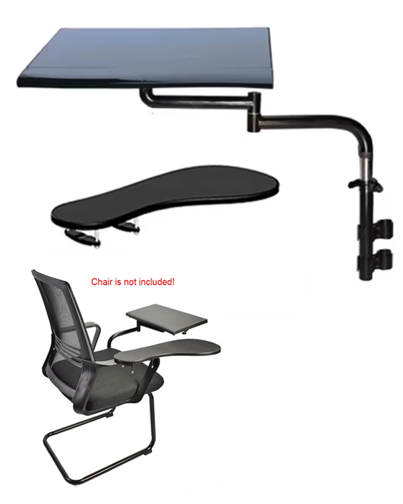 Desk Setup Pink - Hyvarwey-Soporte multifuncional de movimiento completo para
