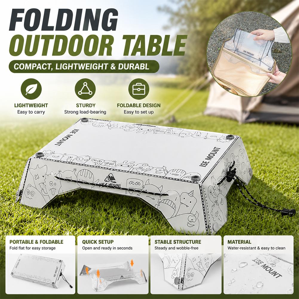 Desk Setup Gear - Mesa Plegable para Camping Ultraligera de