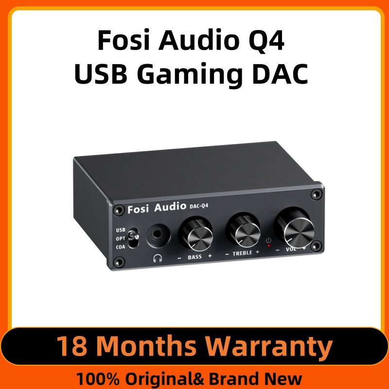 Fosi Audio Q4 Mini estéreo USB - Desk Setup Speakers reseña y precio