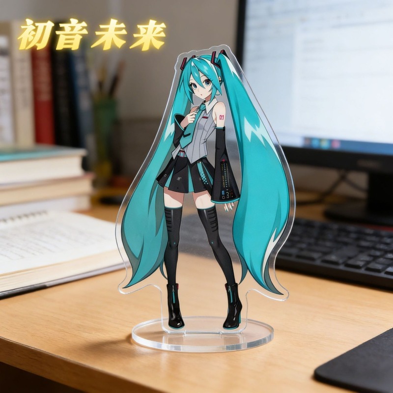 Figura Acrílica de Hatsune Mik - Desk Setup Decor reseña y precio