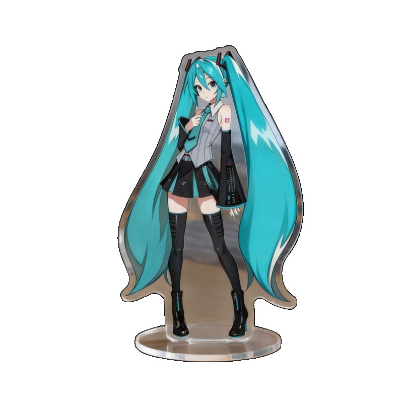 Figura Acrílica de Hatsune Mik - Desk Setup Decor reseña y precio
