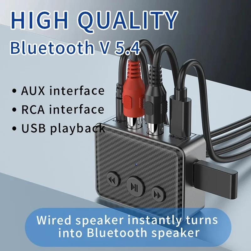 Adaptador receptor de Audio US - Desk Setup Speakers reseña y precio