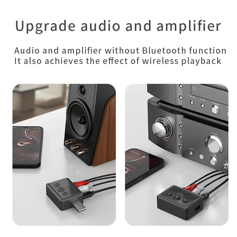 Adaptador receptor de Audio US - Desk Setup Speakers reseña y precio