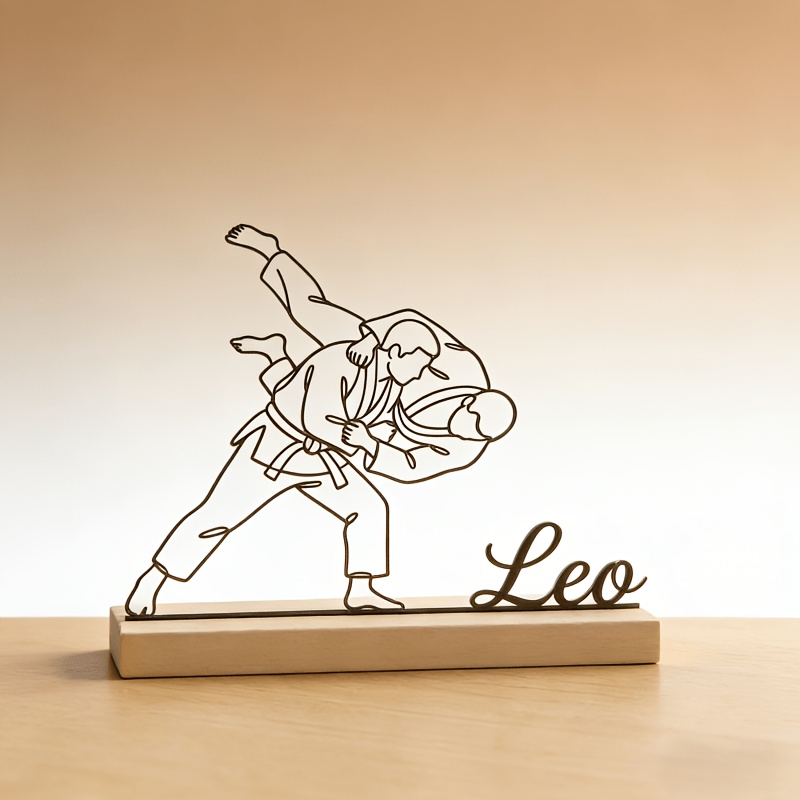 Estatua de Artes Marciales de  - Desk Setup Decor reseña y precio