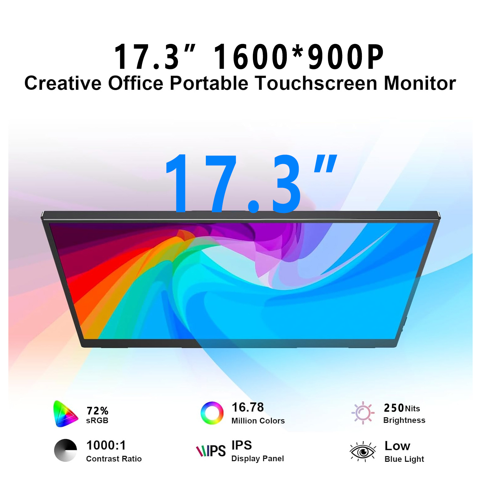 Monitor Portátil de 17.3 Pulga - Desk Setup Speakers reseña y precio