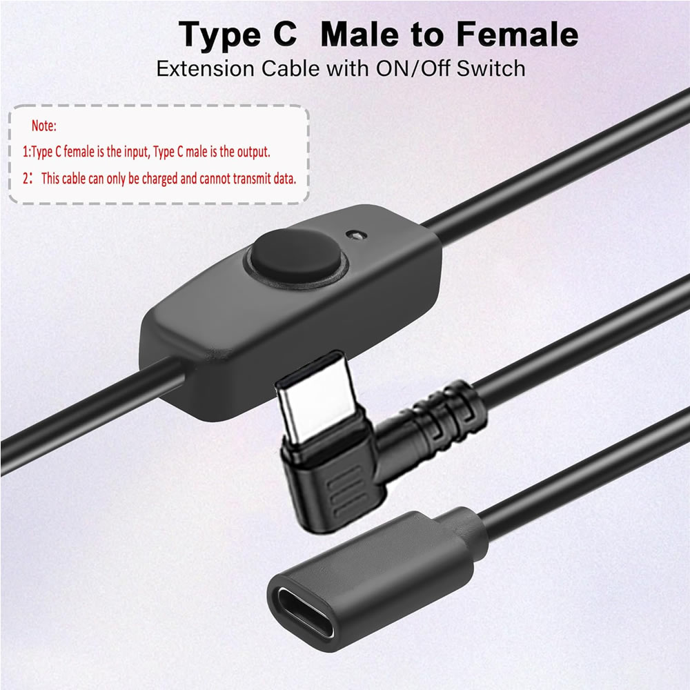 Cable de extensión USB C corto - Desk Setup Led Strip reseña y precio