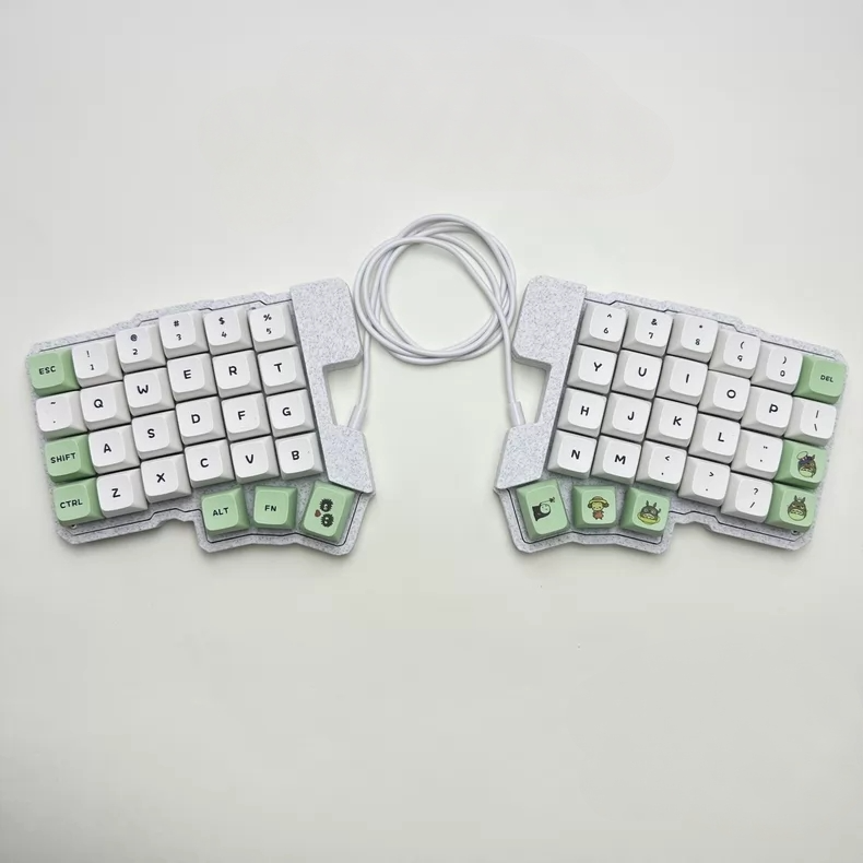 Teclado Mecánico Ergonómico Si - Desk Setup Programmer reseña y precio