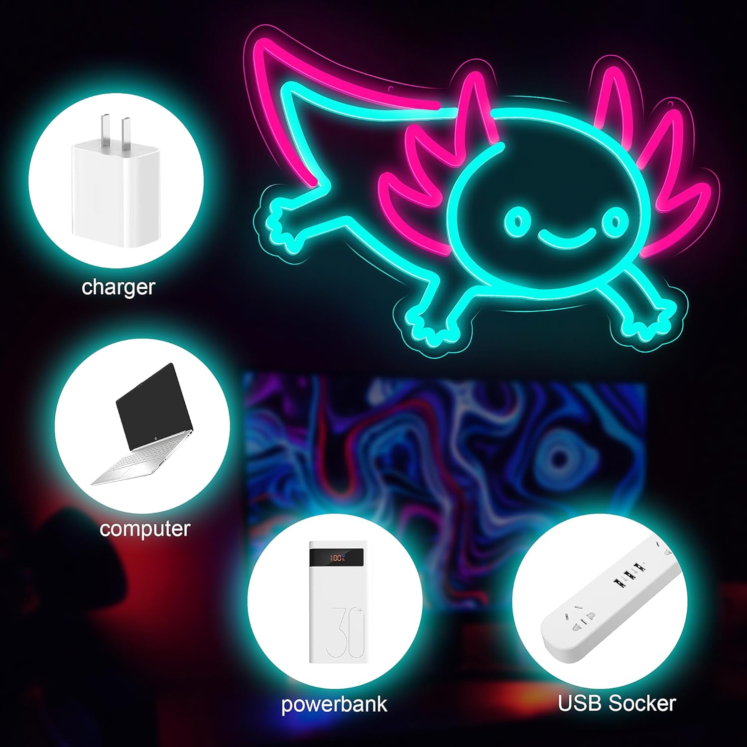 Letrero Luminoso LED Regulable - Desk Setup Studio reseña y precio