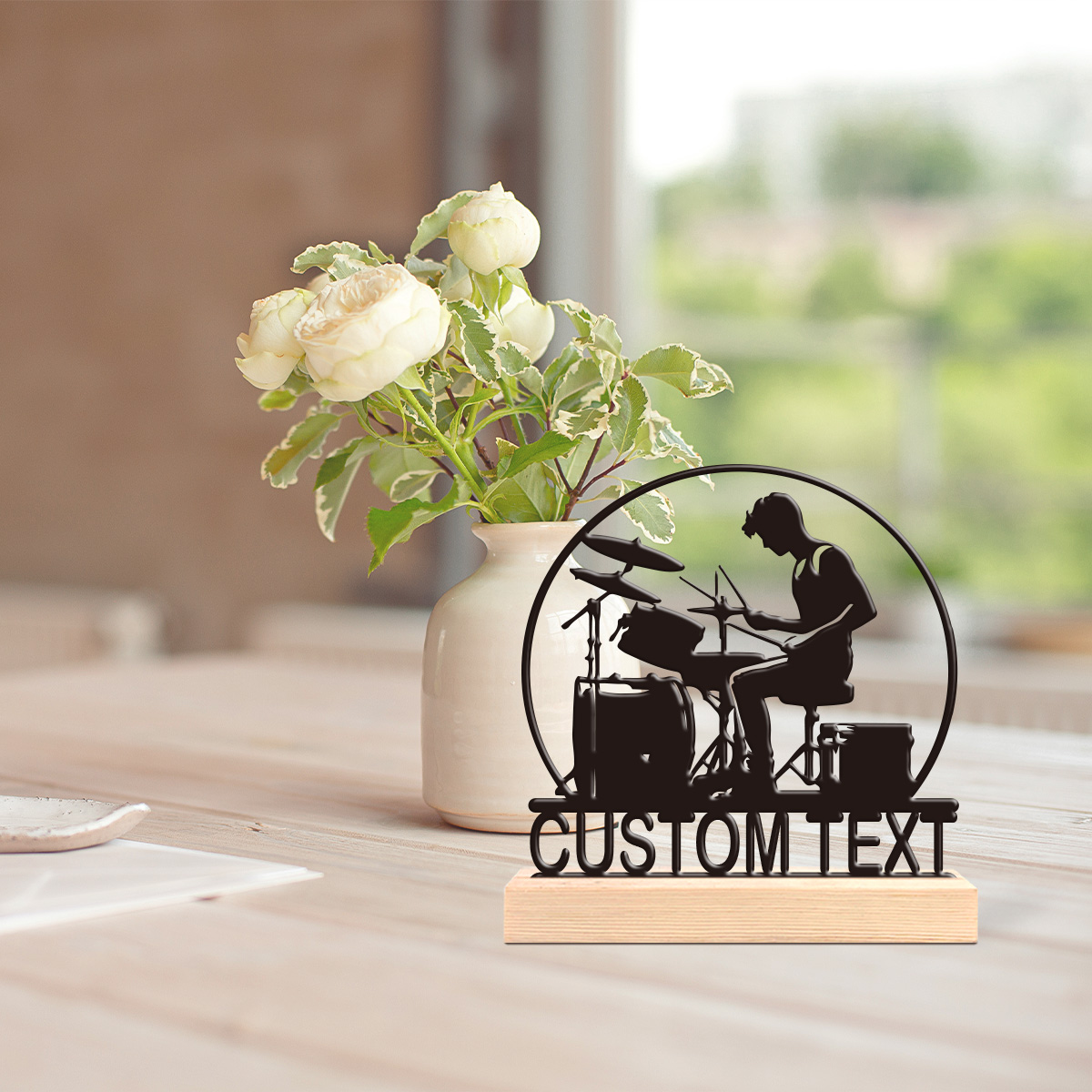 1 Pieza de Estatuas Metálicas  - Desk Setup Decor reseña y precio