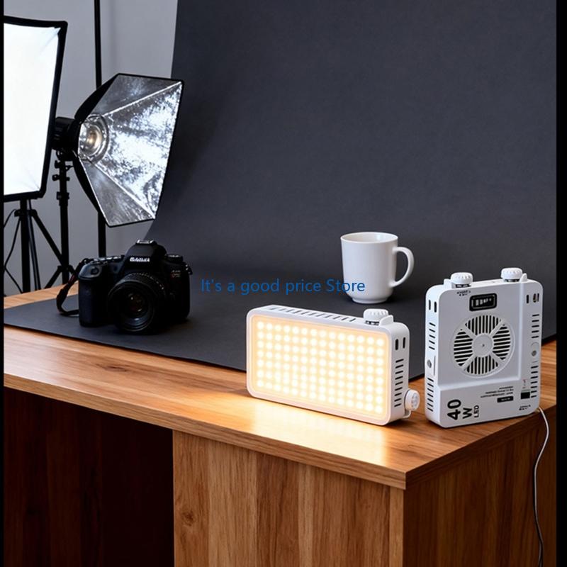 Luz vídeo LED portátil con ent - Led Desk Light Usb reseña y precio