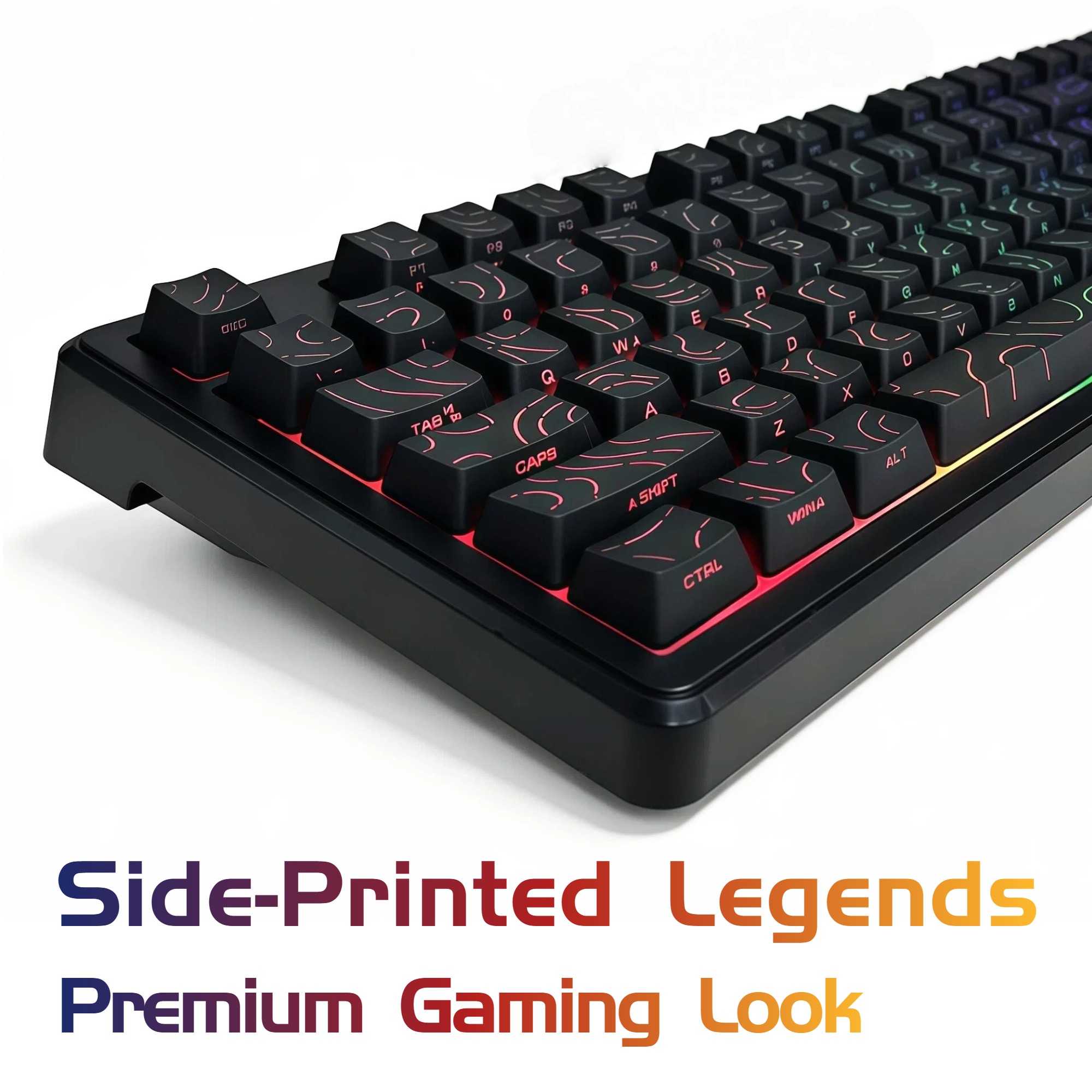 Teclado Compacto con Cable de  - Desk Setup Pc And Laptop reseña y precio