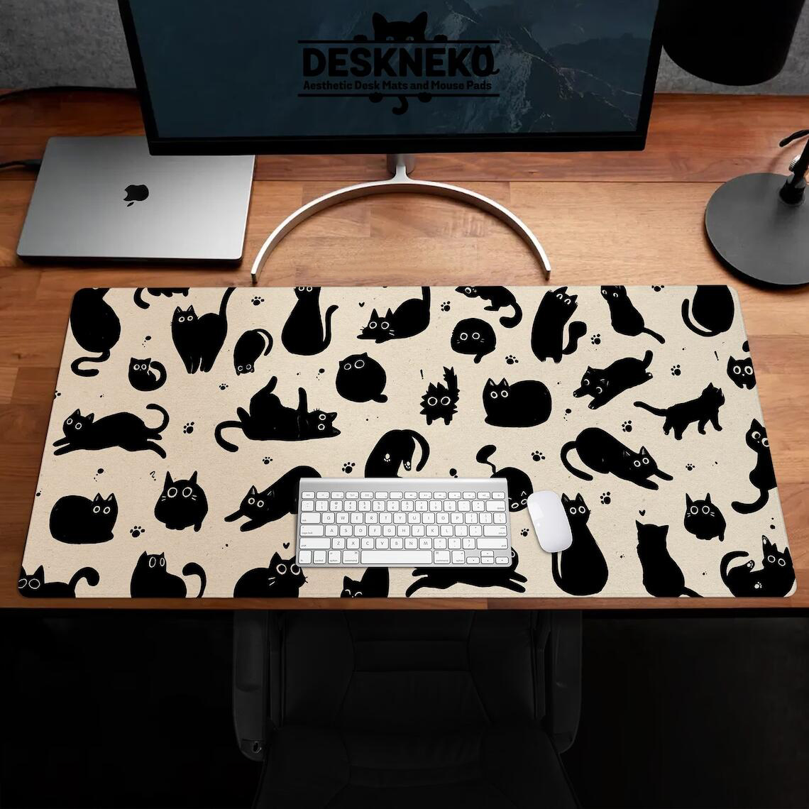 Bonita alfombrilla de escritor - Desk Setup Pink reseña y precio