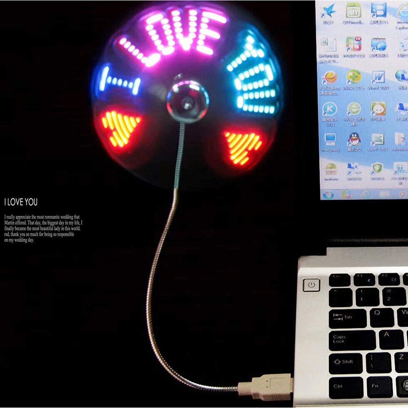 Ventilador USB creativo, venti - Desk Setup Programmer reseña y precio
