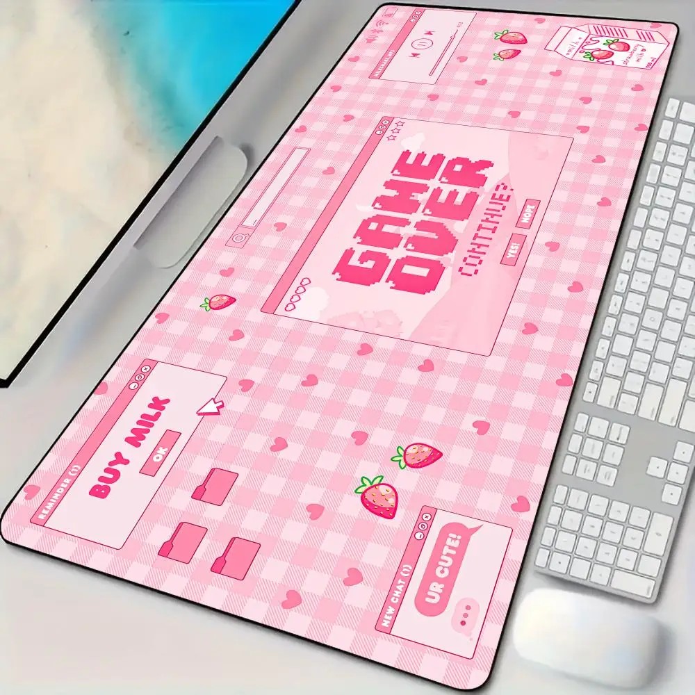 VIKAMA Alfombrilla de ratón gr - Desk Setup Pink reseña y precio