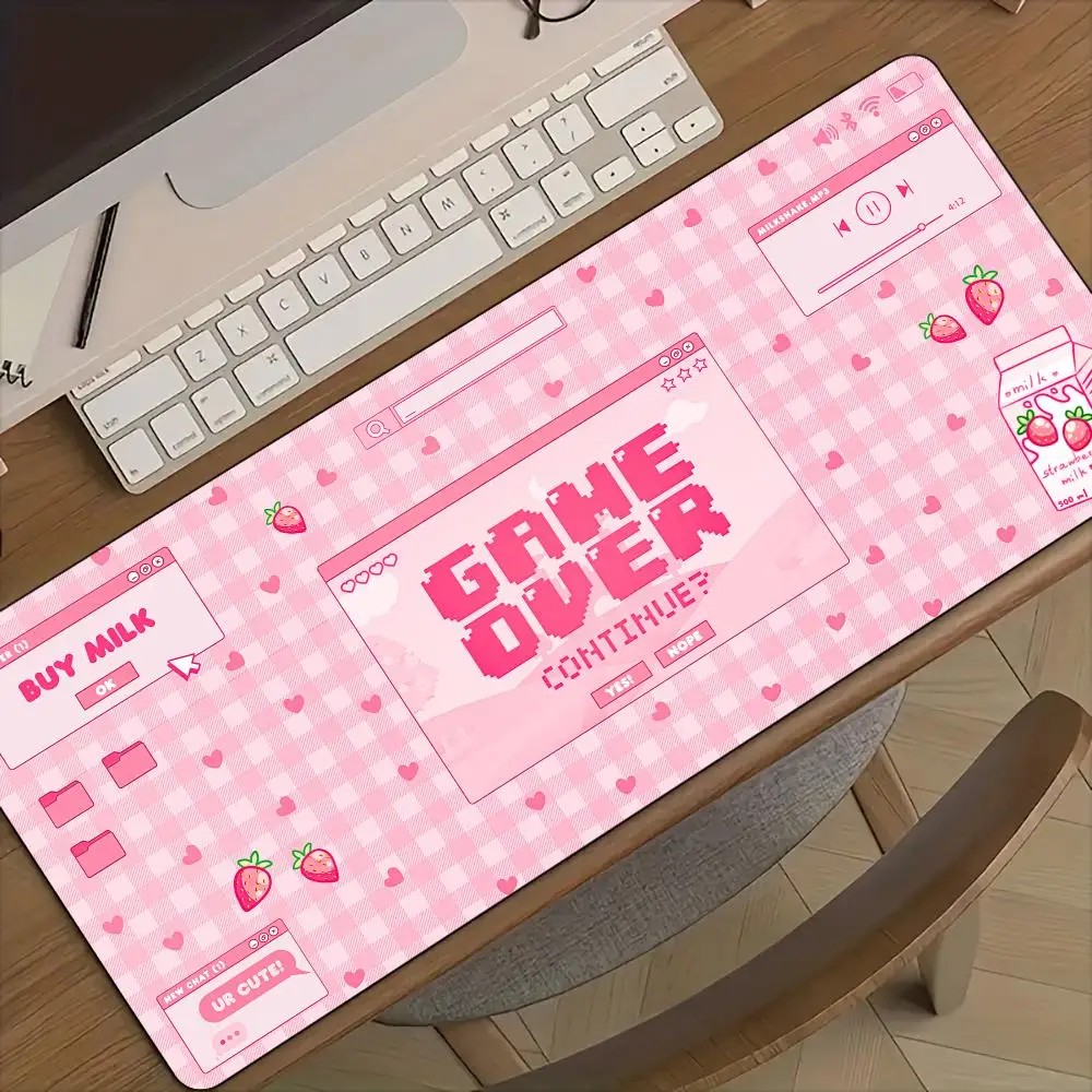 VIKAMA Alfombrilla de ratón gr - Desk Setup Pink reseña y precio