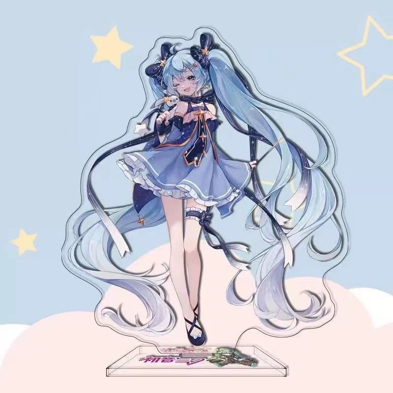 Figura Acrílica de Hatsune Mik - Desk Setup Decor reseña y precio