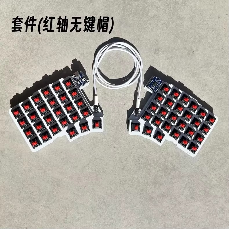 Silakka54 Teclado mecánico div - Desk Setup Programmer reseña y precio