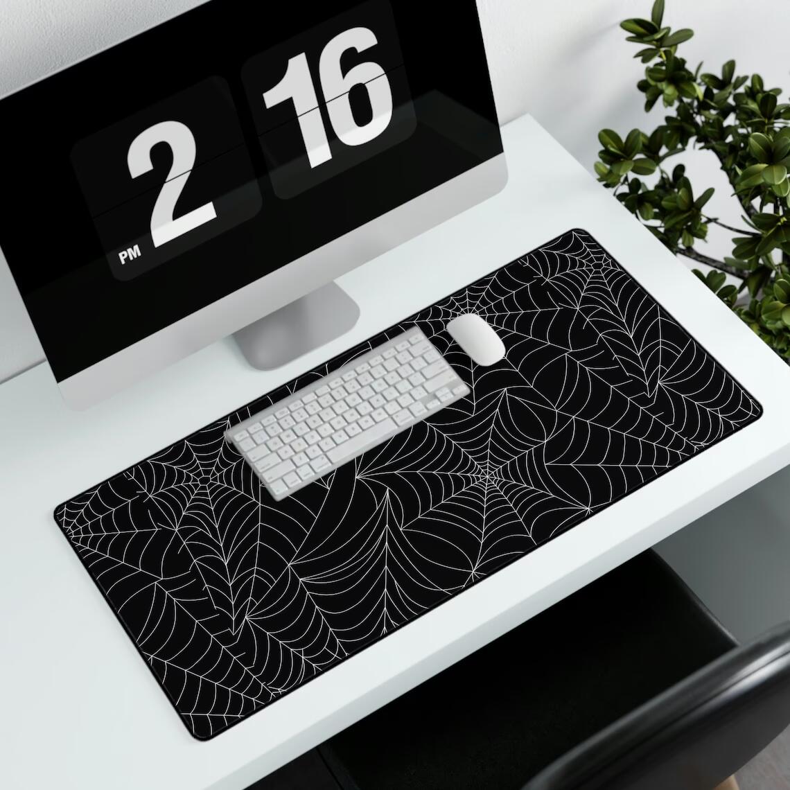 Alfombra de escritorio larga y - Desk Setup Gaming Pc reseña y precio
