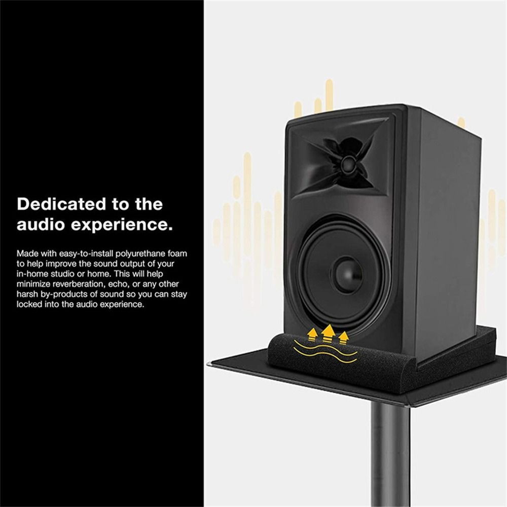 Almohadillas aislantes de espu - Desk Setup Speakers reseña y precio