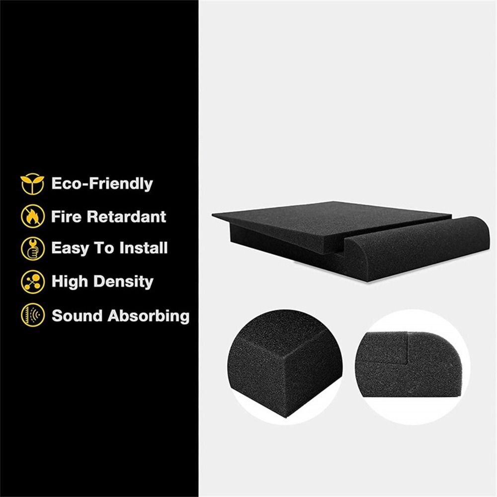 Almohadillas aislantes de espu - Desk Setup Speakers reseña y precio