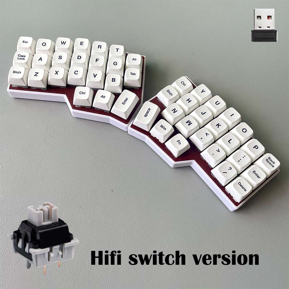 CORNE V4 2,4G teclado mecánico - Desk Setup Programmer reseña y precio