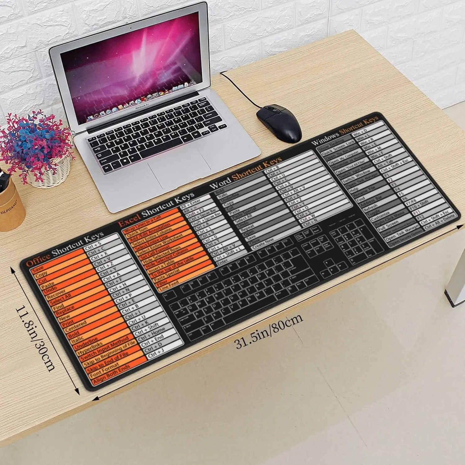 Alfombrilla de Ratón Grande y  - Desk Setup Reference reseña y precio
