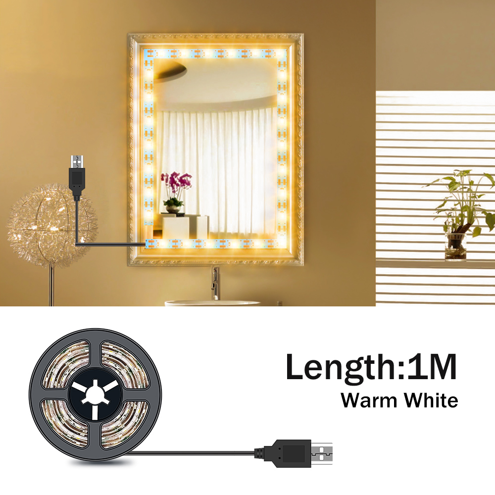Tira de luces LED para espejo  - Led Desk Light Usb reseña y precio