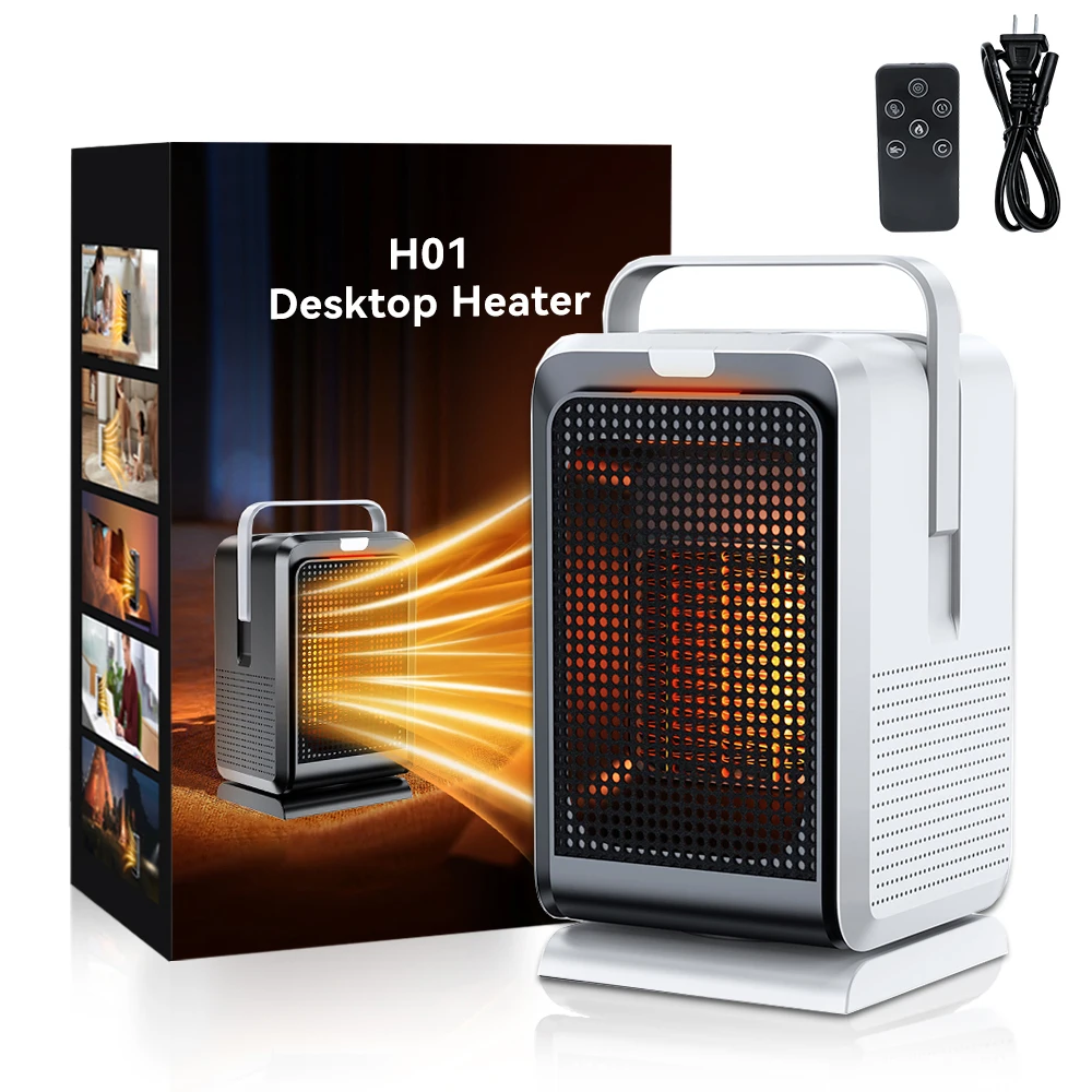 Calefactor Eléctrico Portátil  - Desk Setup Gear reseña y precio