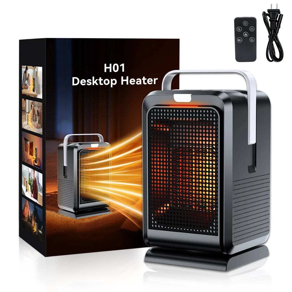 Calefactor Eléctrico Portátil  - Desk Setup Gear reseña y precio