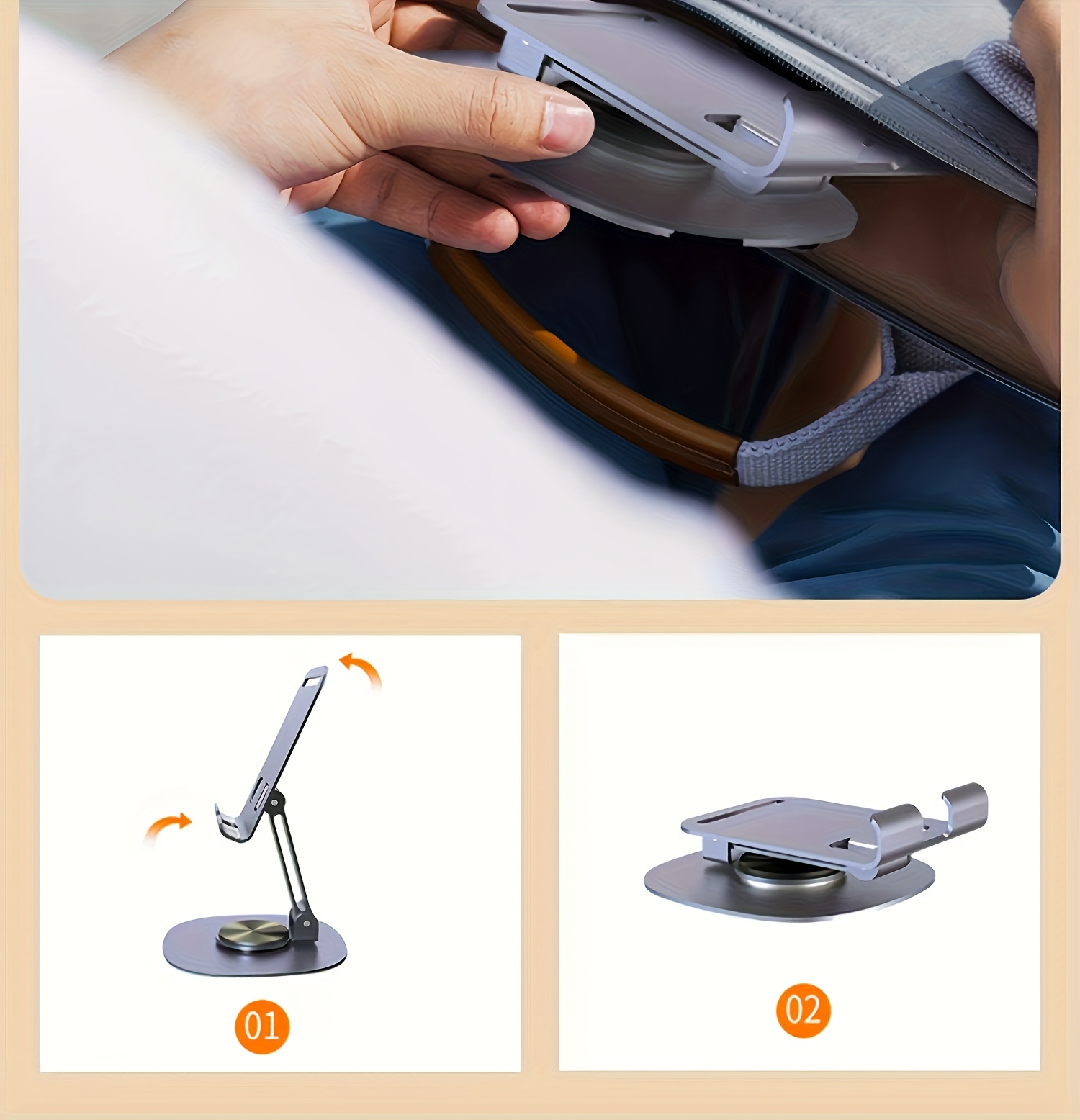 Soporte Plegable para Teléfono - Desk Setup Gear reseña y precio