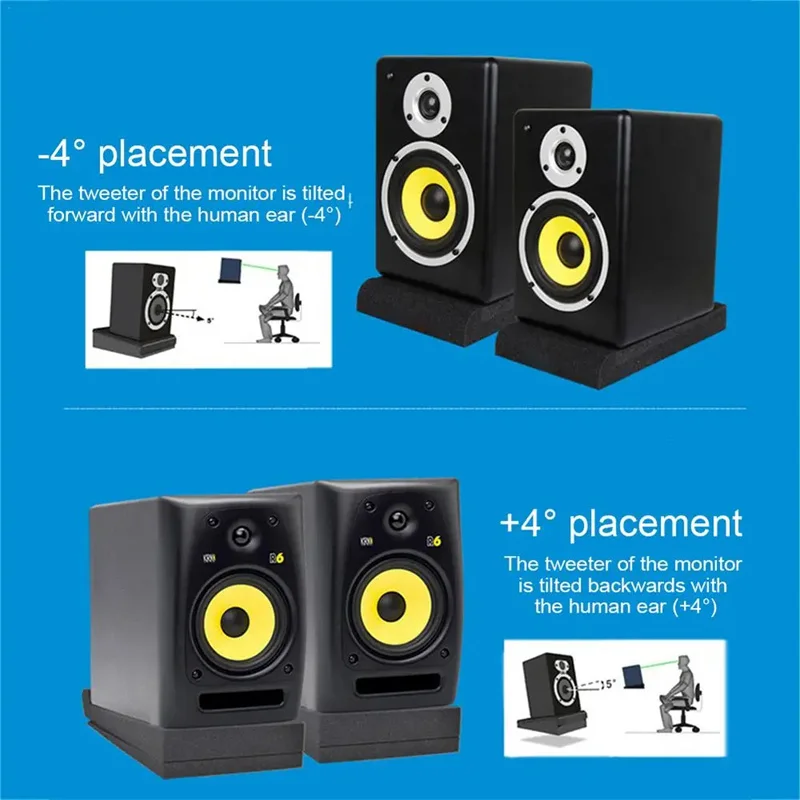 Almohadilla de esponja de algo - Desk Setup Speakers reseña y precio