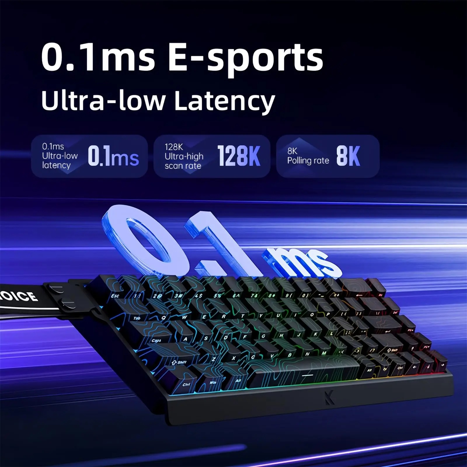 MCHOSE ACE 68 interruptor magn - Desk Setup Programmer reseña y precio