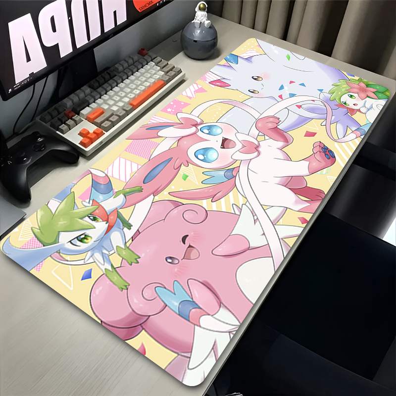Alfombrilla de ratón grande ro - Desk Setup Pink reseña y precio
