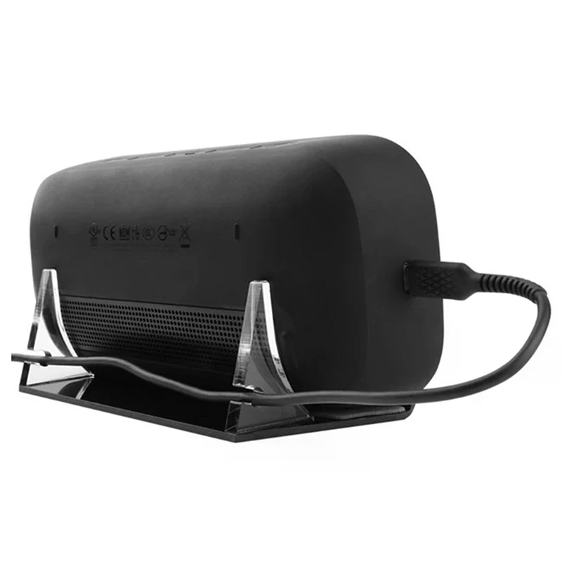 Soporte acrílico para altavoz  - Desk Setup Speakers reseña y precio
