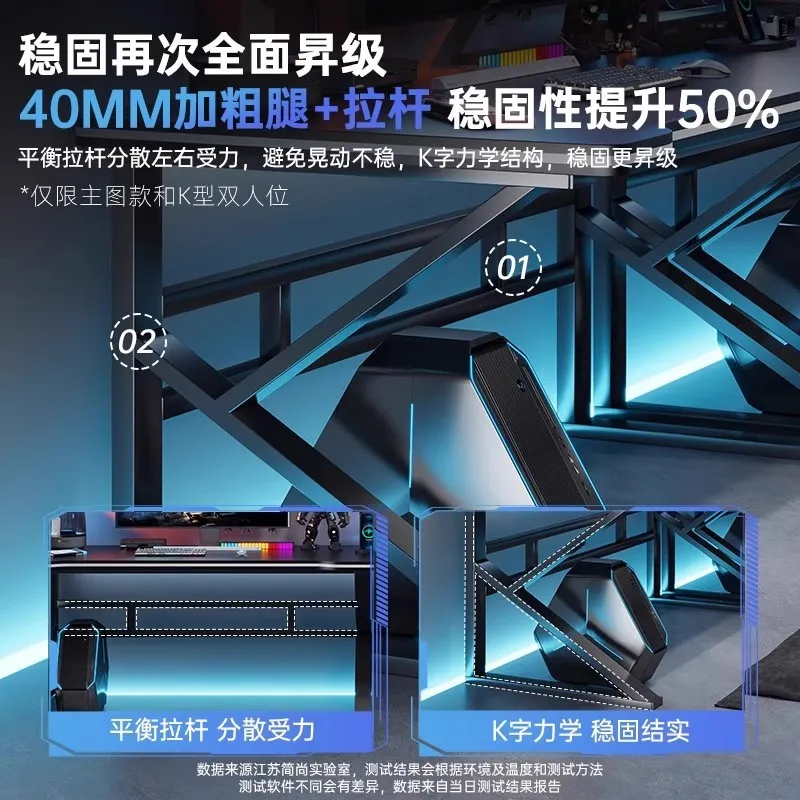 Escritorio Doble para Videojue - Desk Setup Gaming Pc reseña y precio