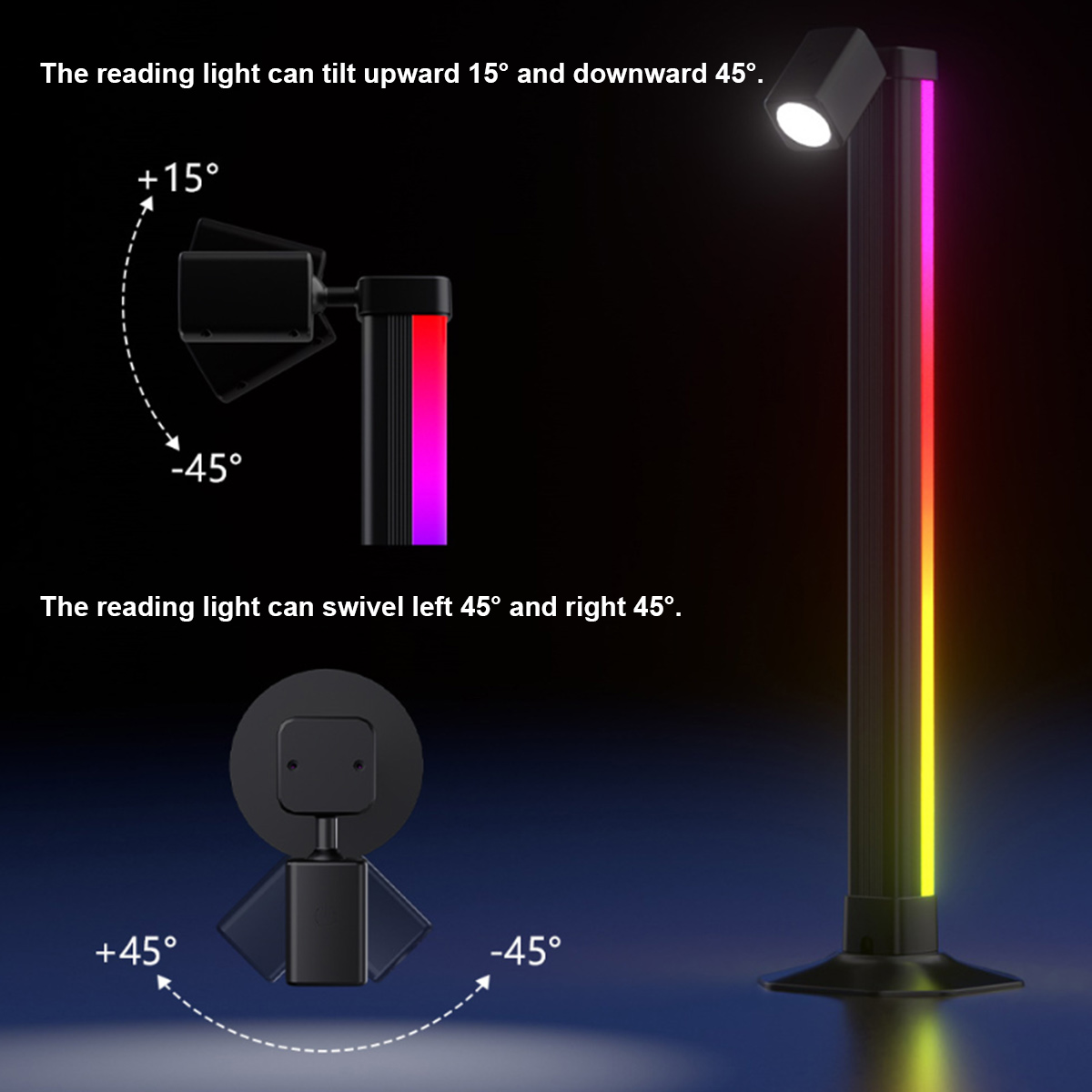 Barra de luz inteligente LED R - Desk Setup With Tv reseña y precio