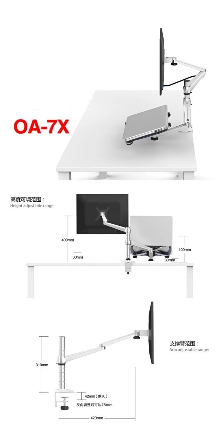 Soporte de Escritorio Multimed - Desk Setup Pink reseña y precio