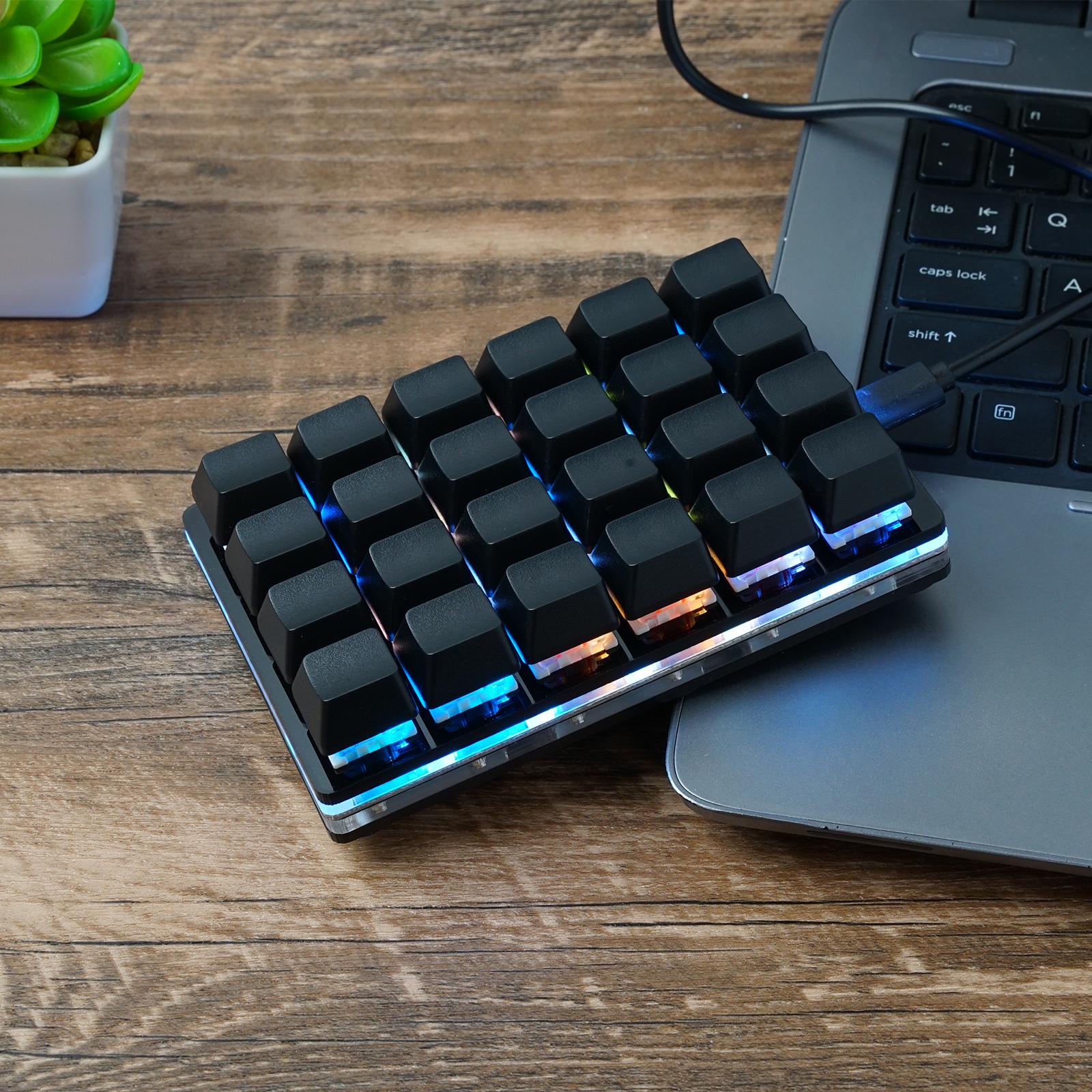 Mini Teclado Mecánico USB Pers - Desk Setup Programmer reseña y precio